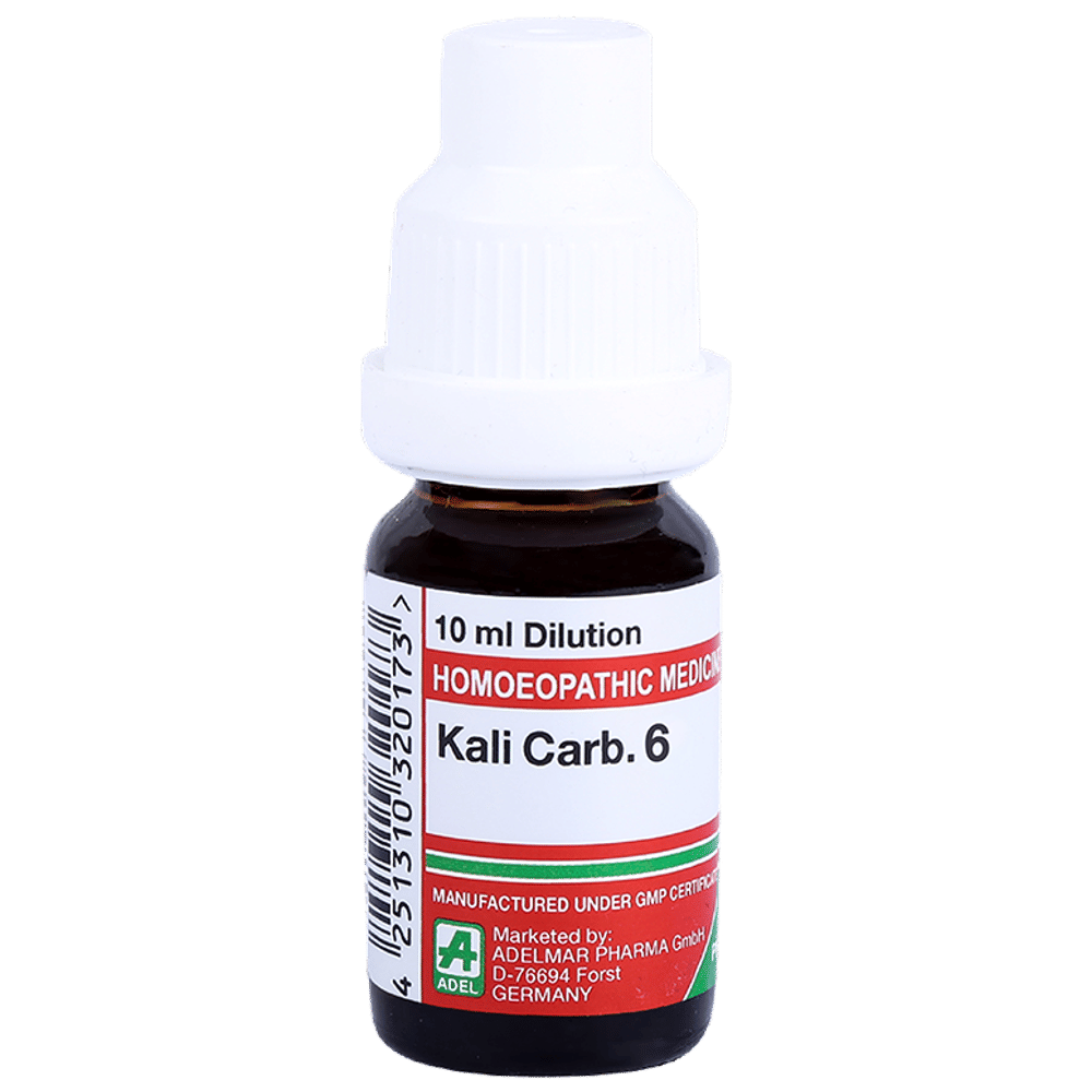 ADEL Kali Carb Dilution 6 bottle of 10 ml Dilution