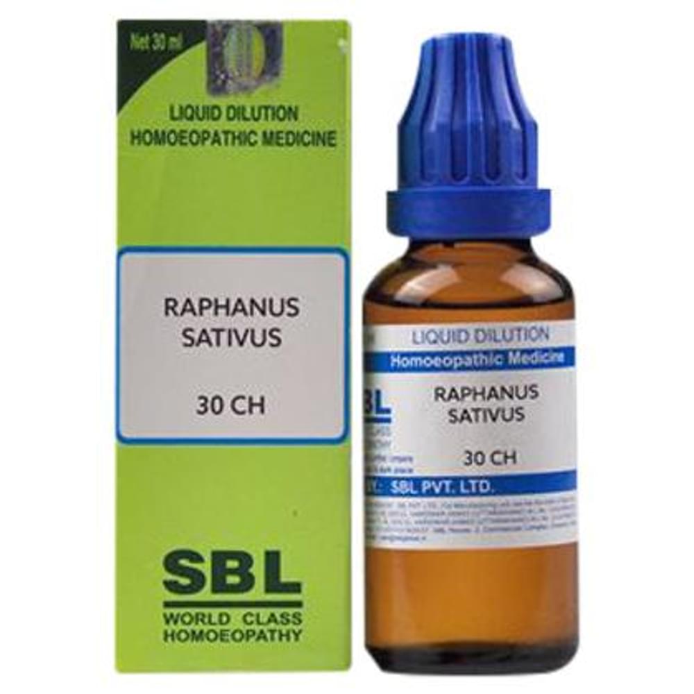 SBL Raphanus Sativus Dilution 30 CH bottle of 30 ml Dilution