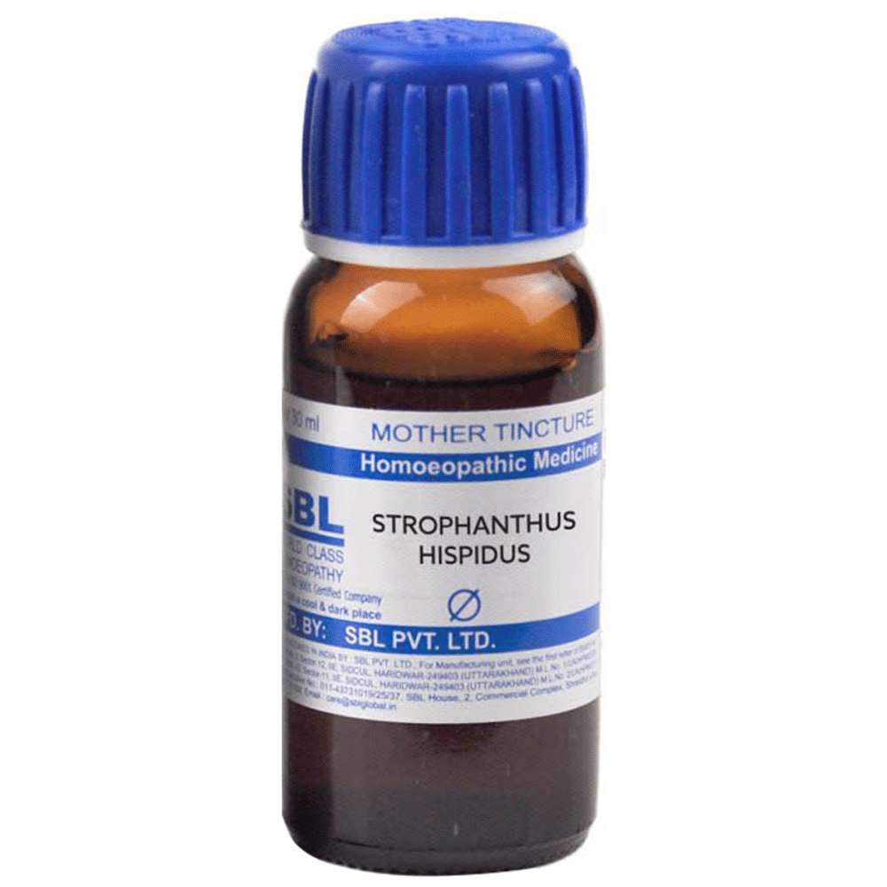 SBL Strophanthus Hispidus Mother Tincture Q bottle of 30 ml Mother Tincture