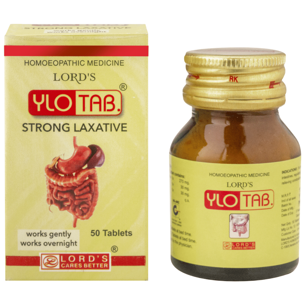 Lord's Ylo Tablet bottle of 50 tablets