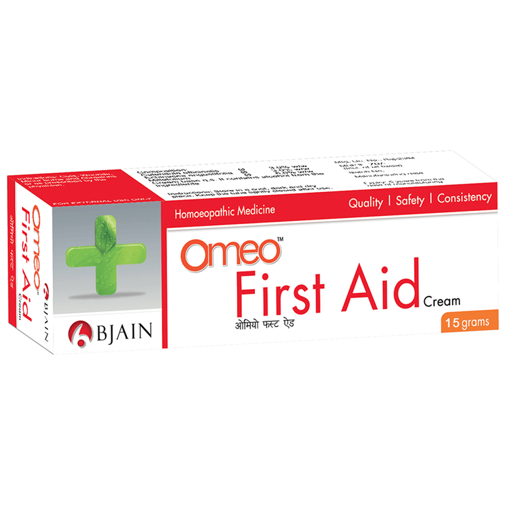 Bjain Omeo First Aid Cream tube of 15 gm Cream