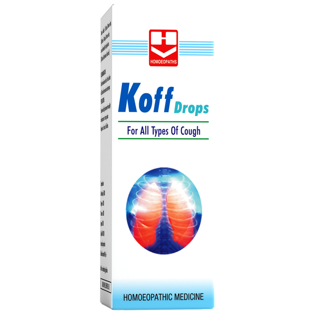Homeopaths Koff Drop (30ml Each) box of 1 Bottle