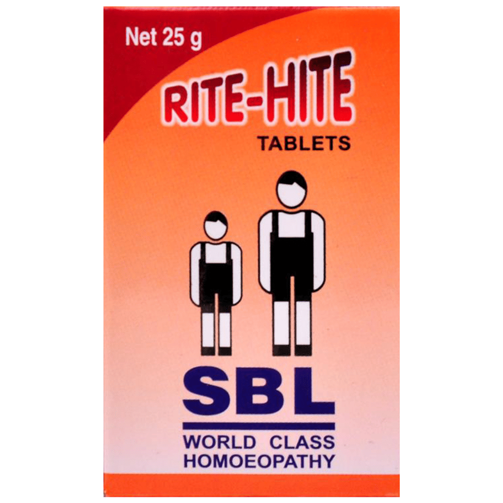 SBL Rite-Hite Tablet bottle of 25 gm Tablet