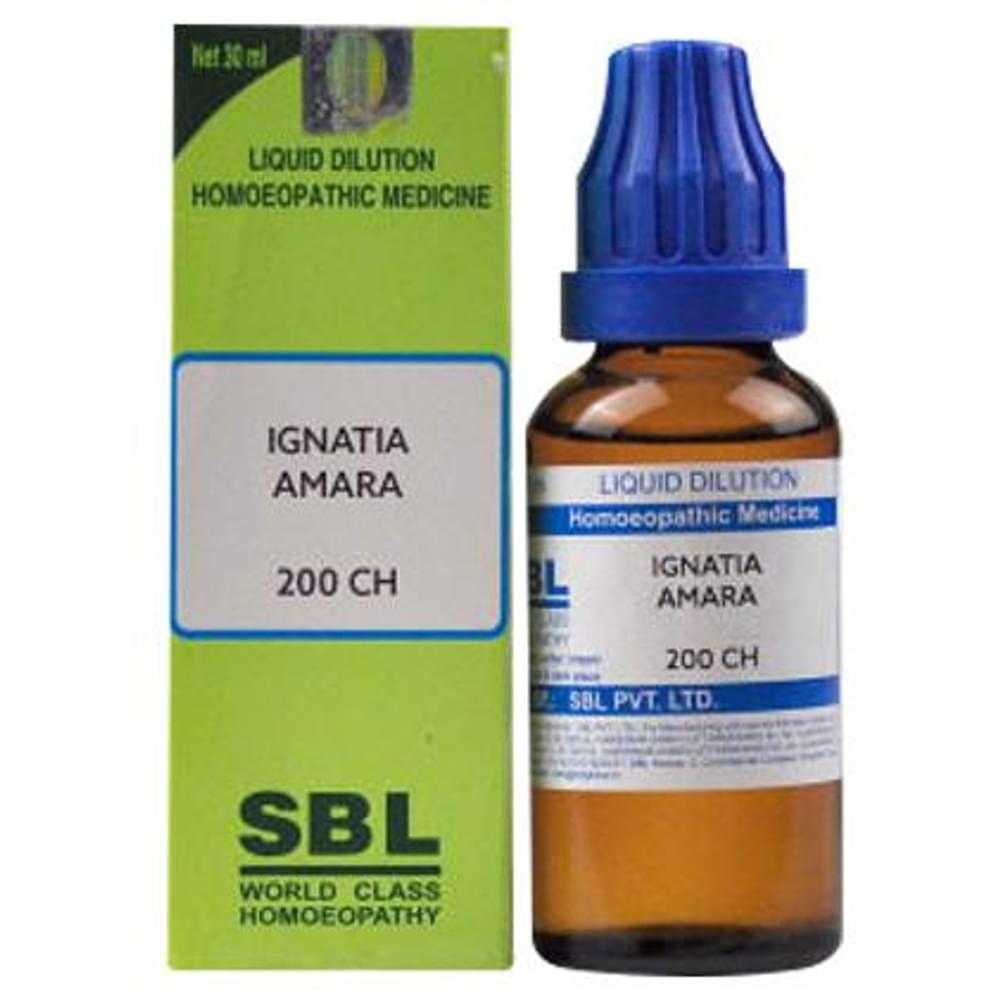 SBL Ignatia Amara Dilution 200 CH bottle of 30 ml Dilution SBL Ignatia Amara Dilution 200 CH bottle of 30 ml Dilution