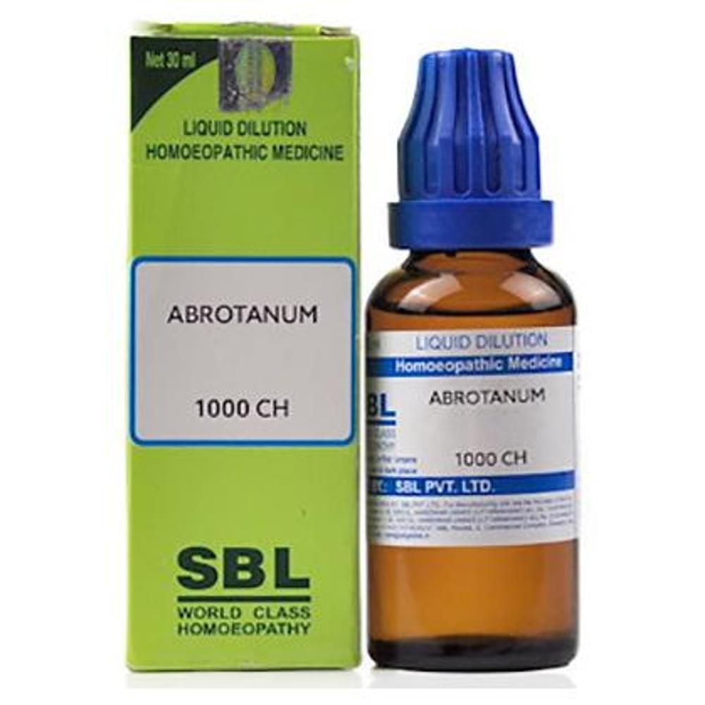 SBL Abrotanum Dilution 1000 CH bottle of 30 ml Dilution