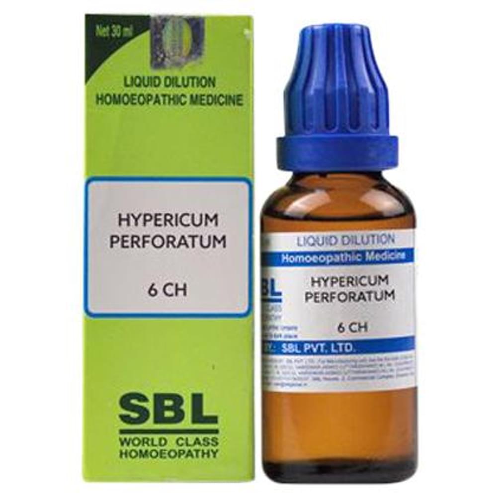 SBL Hypericum Perforatum Dilution 6 CH bottle of 30 ml Dilution