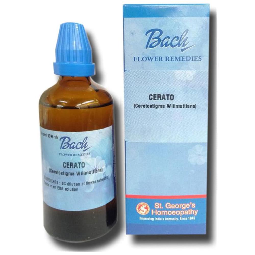 St. George‚Äôs Bach Flower Cerato 6 CH bottle of 30 ml Dilution