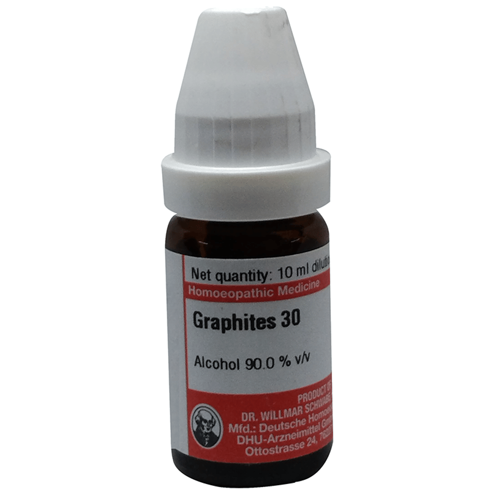 Dr Willmar Schwabe Germany Graphites Dilution 30 bottle of 10 ml Dilution