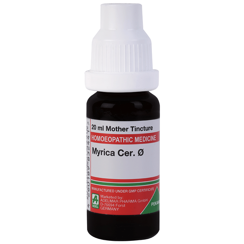 ADEL Myrica Cer. Mother Tincture Q bottle of 20 ml Mother Tincture ADEL Myrica Cer. Mother Tincture Q bottle of 20 ml Mother Tincture