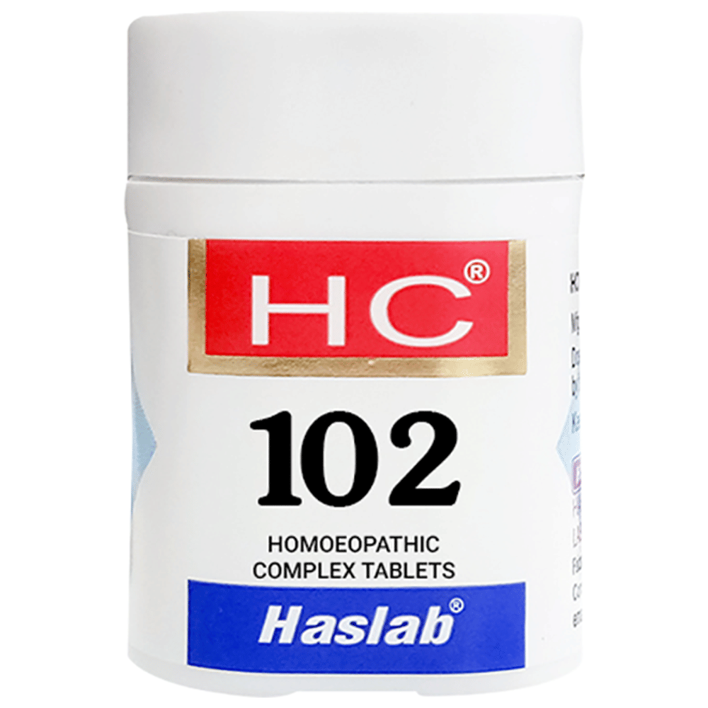 Haslab HC 102 Brucinum Complex Tablet bottle of 550 gm Tablet Haslab HC 102 Brucinum Complex Tablet bottle of 550 gm Tablet