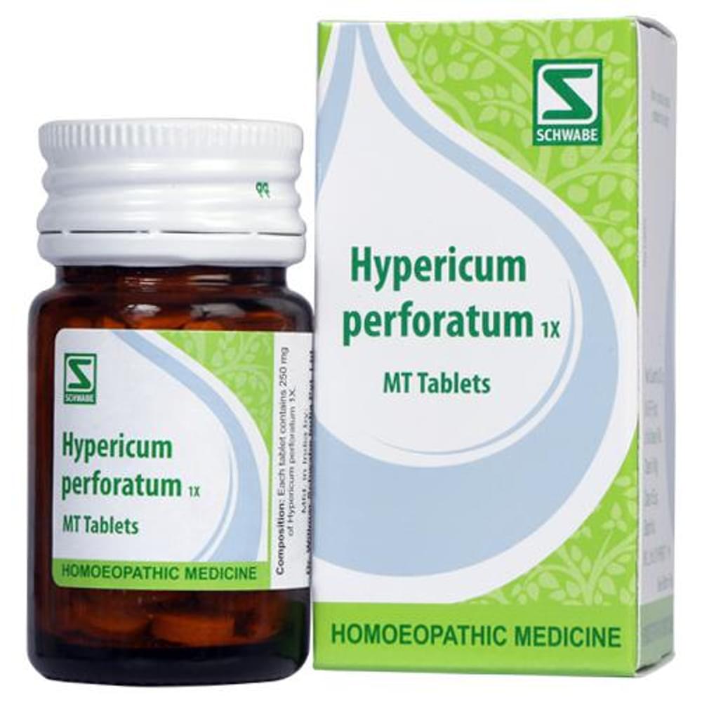 Dr Willmar Schwabe India Hypericum Perforatum Tablet 1X bottle of 20 gm Tablet