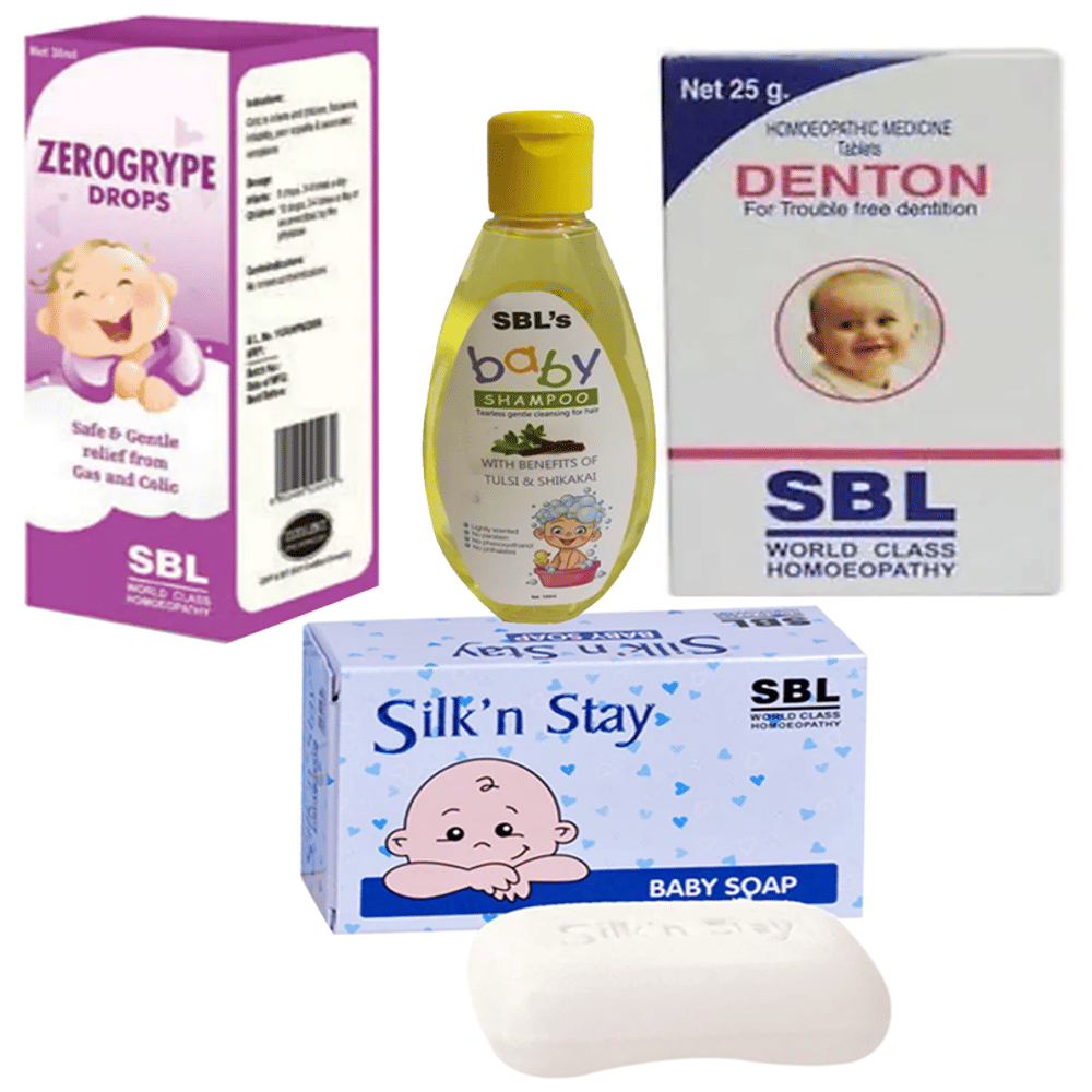SBL 106 Infant Care Value Pack (Combo Of 4) packet of 1 Kit