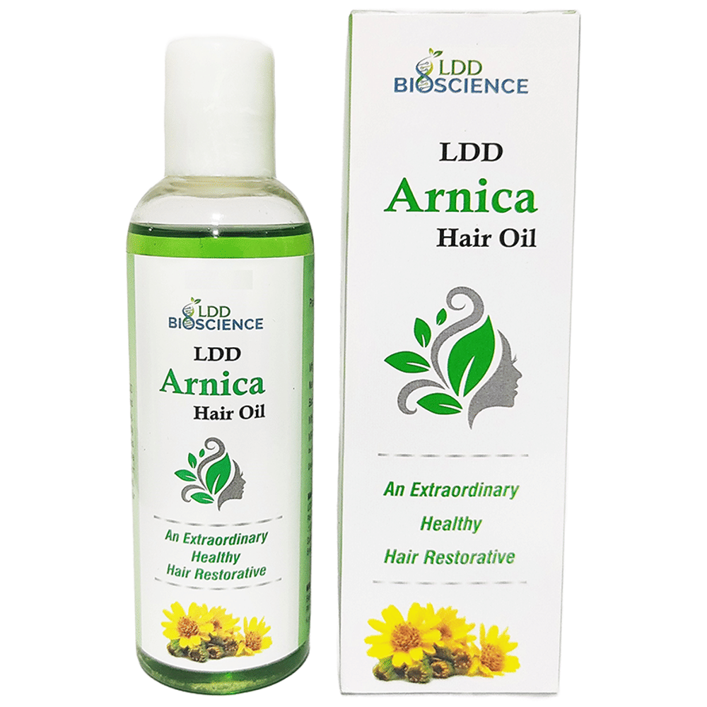 LDD Bioscience Ldd Arnica Hair Oil bottle of 200 ml Oil