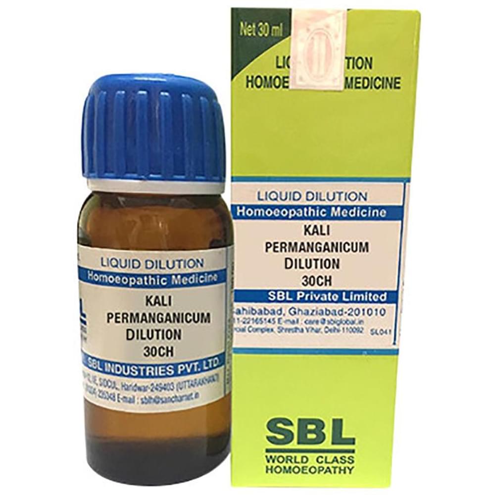 SBL Kali Permanganicum Dilution 30 CH bottle of 30 ml Dilution SBL Kali Permanganicum Dilution 30 CH bottle of 30 ml Dilution