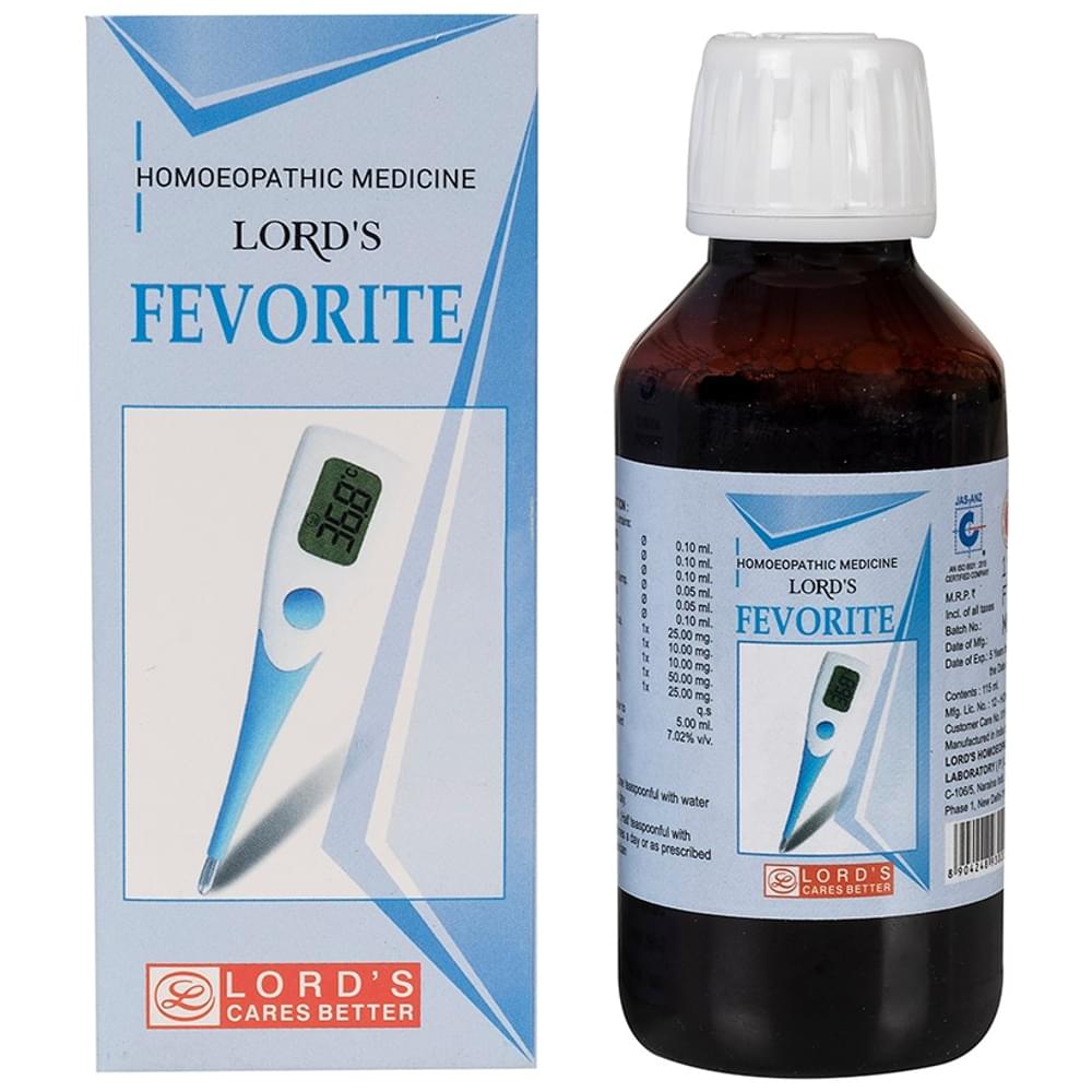 Lord's Fevorite Syrup bottle of 115 ml Syrup