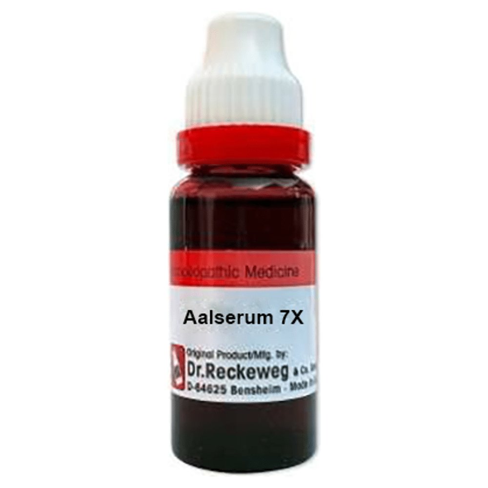 Dr. Reckeweg Aalserum 7X Mother Tincture Q bottle of 20 ml Mother Tincture