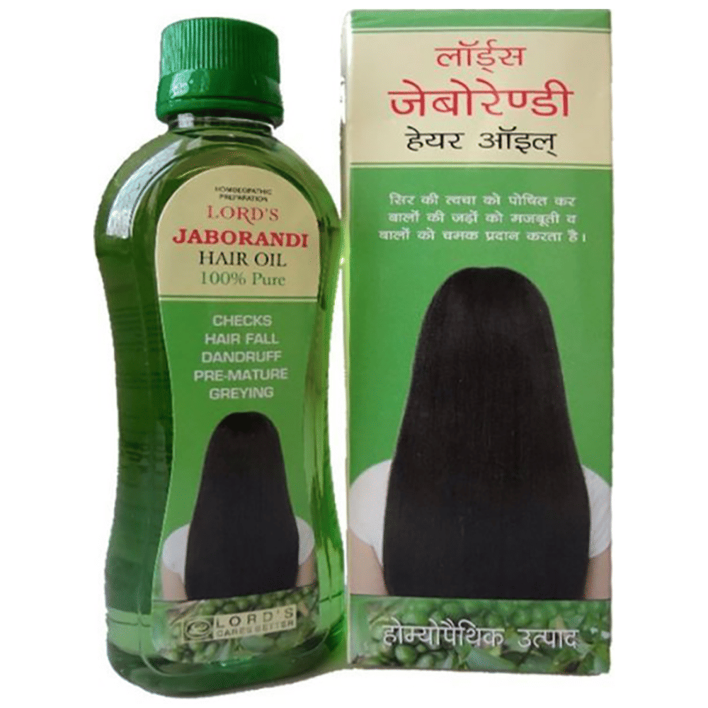 Lord's Jaborandi Hair Oil bottle of 200 ml Oil