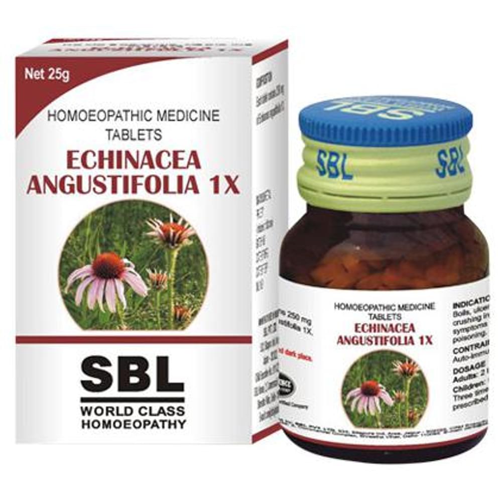 SBL Echinacea Angustifolia Tablet 1X bottle of 25 gm Tablet