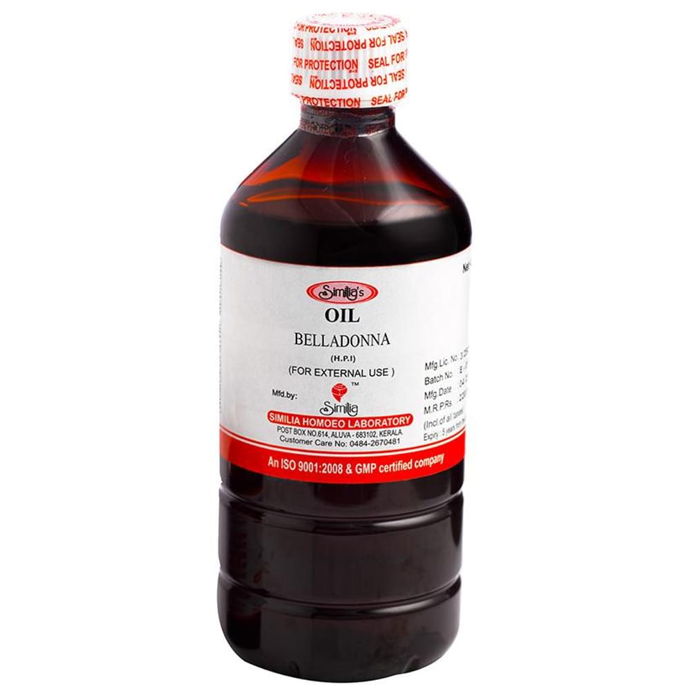 Similia Belladonna Oil bottle of 450 ml Oil