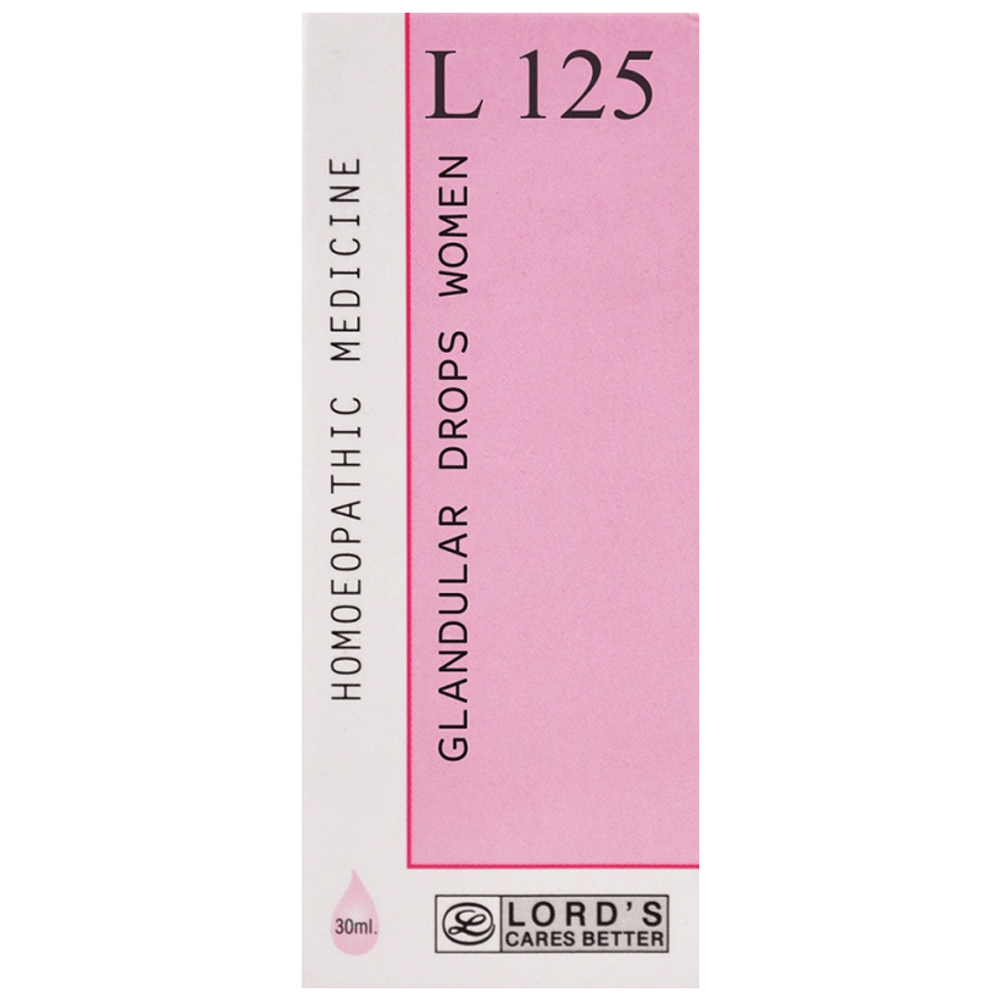 Lord's L 125 Glandular Women Drop bottle of 30 ml Drop