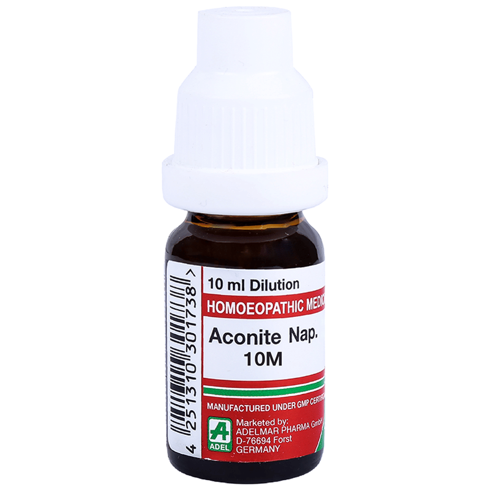 ADEL Aconitum Napellus Dilution 10M bottle of 10 ml Dilution