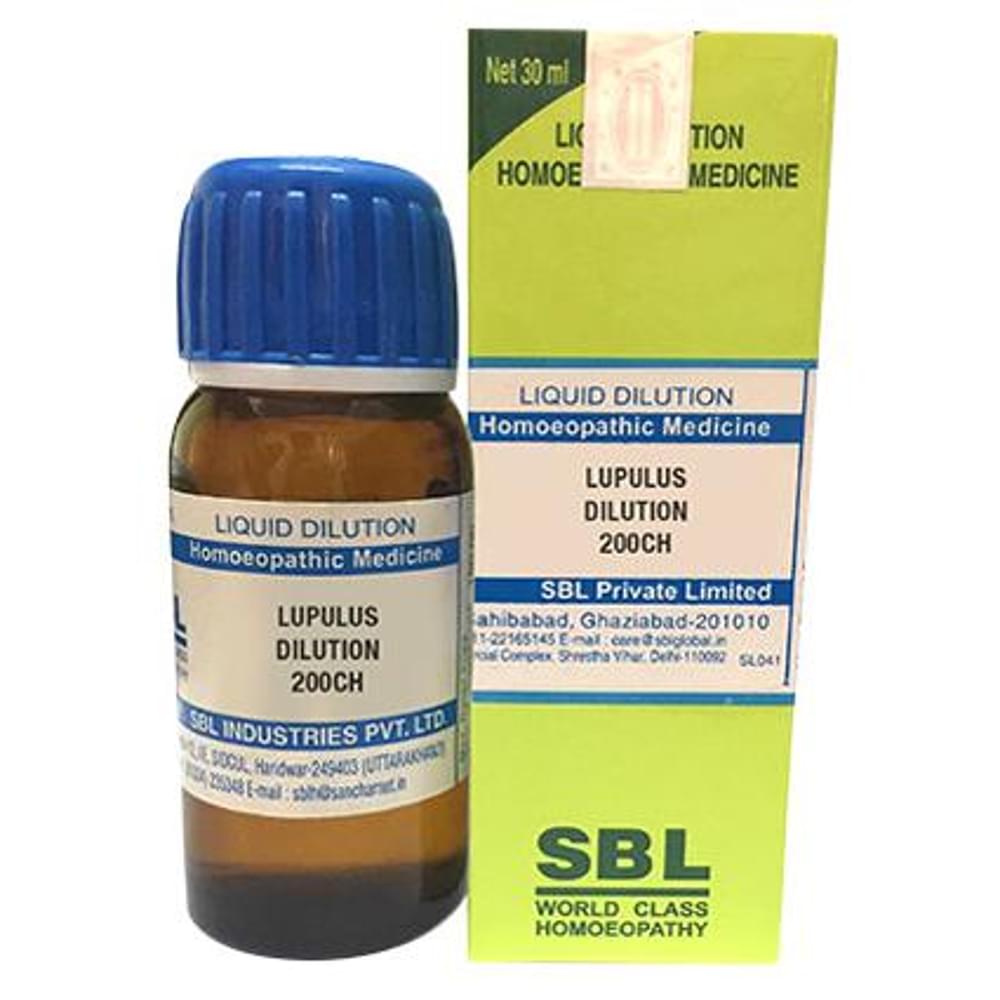 SBL Lupulus Dilution 200 CH bottle of 30 ml Dilution