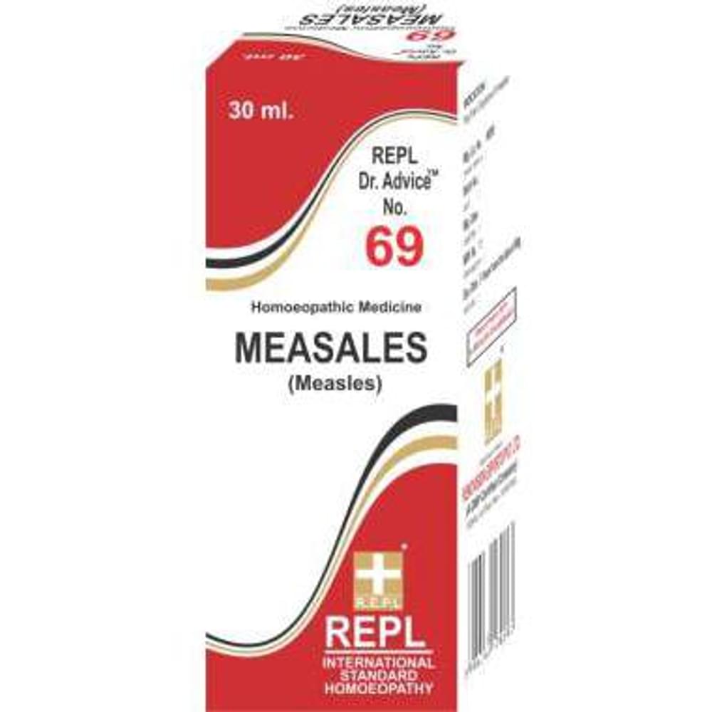 REPL Dr. Advice No.69 Measales Drop bottle of 30 ml Drop REPL Dr. Advice No.69 Measales Drop bottle of 30 ml Drop