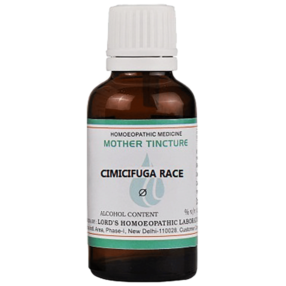 Lord's Cimicifuga Race Mother Tincture Q bottle of 30 ml Mother Tincture Lord's Cimicifuga Race Mother Tincture Q bottle of 30 ml Mother Tincture
