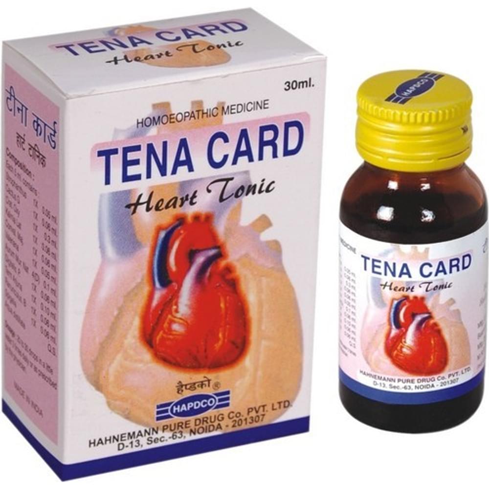 Hapdco Tena Card Heart Tonic bottle of 30 ml Tonic
