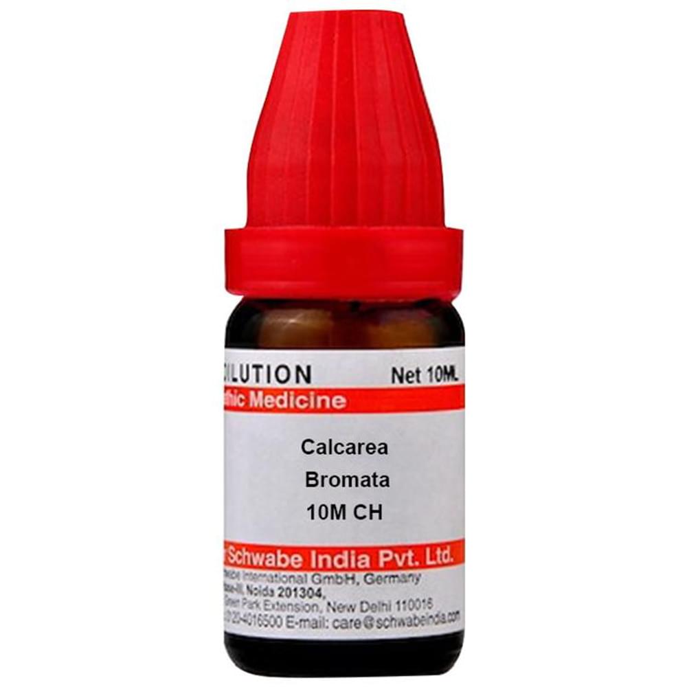 Dr Willmar Schwabe India Calcarea Bromata Dilution 10M CH bottle of 10 ml Dilution