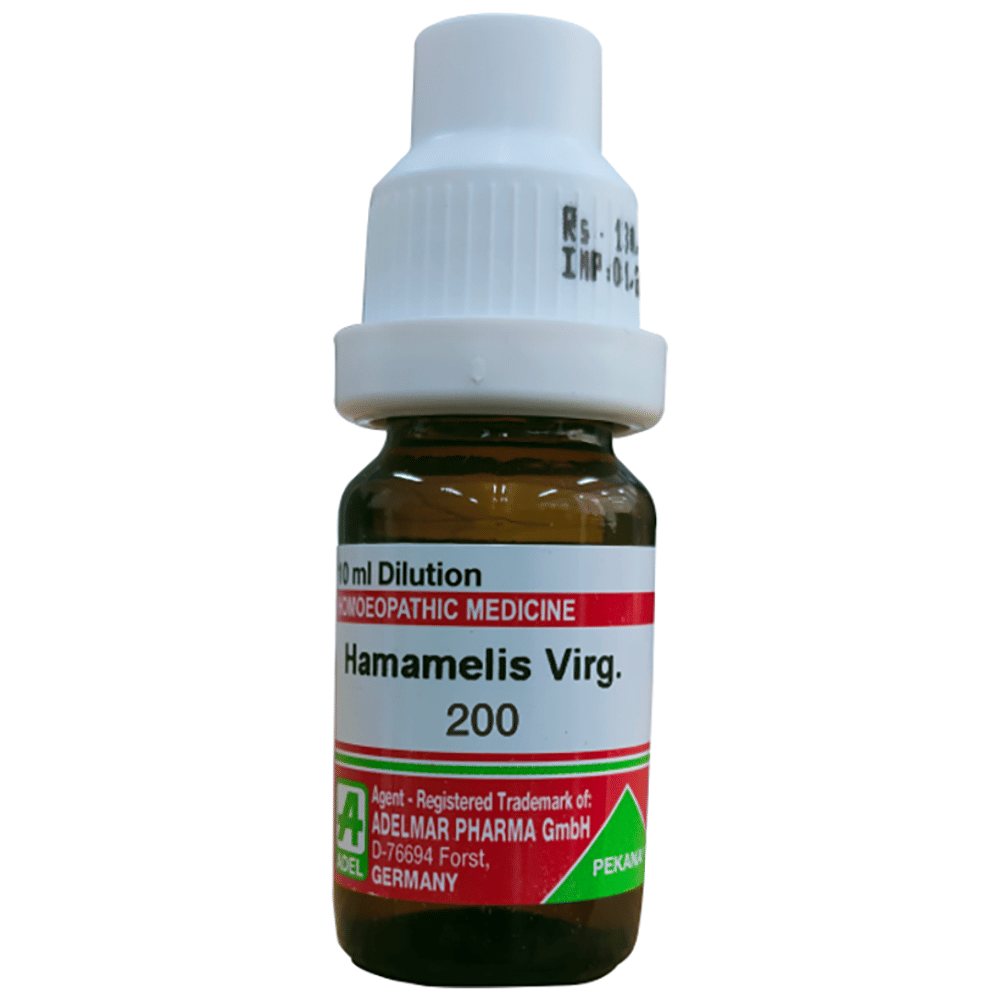 ADEL Hamamelis Virg. Dilution 200 bottle of 10 ml Dilution ADEL Hamamelis Virg. Dilution 200 bottle of 10 ml Dilution