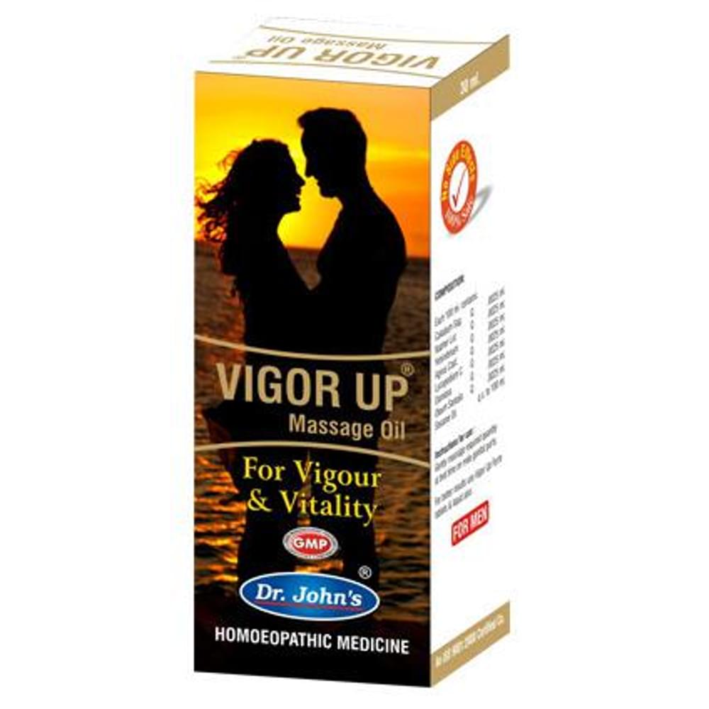 Dr. Johns Vigor Up Massage Oil bottle of 30 ml Oil