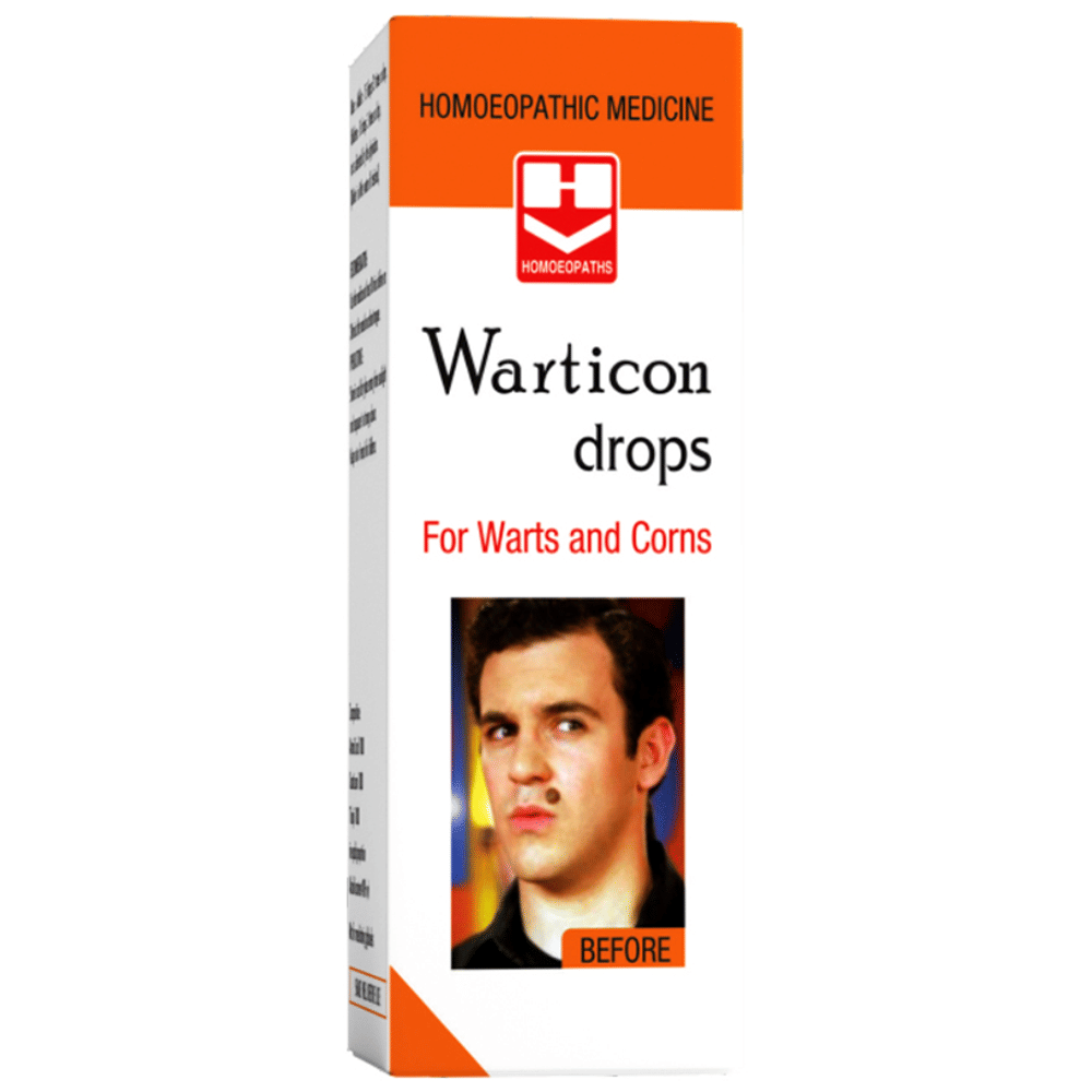 Homeopaths Warticon Drop (30ml Each) box of 1 Bottle