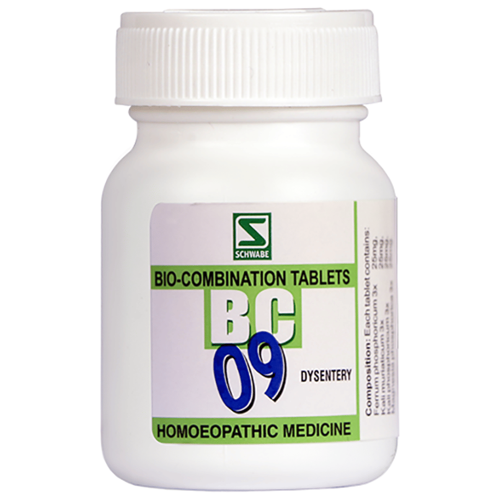 Dr Willmar Schwabe India Bio-Combination 09 (BC 09) Tablet bottle of 20 gm Biocombination Tablet