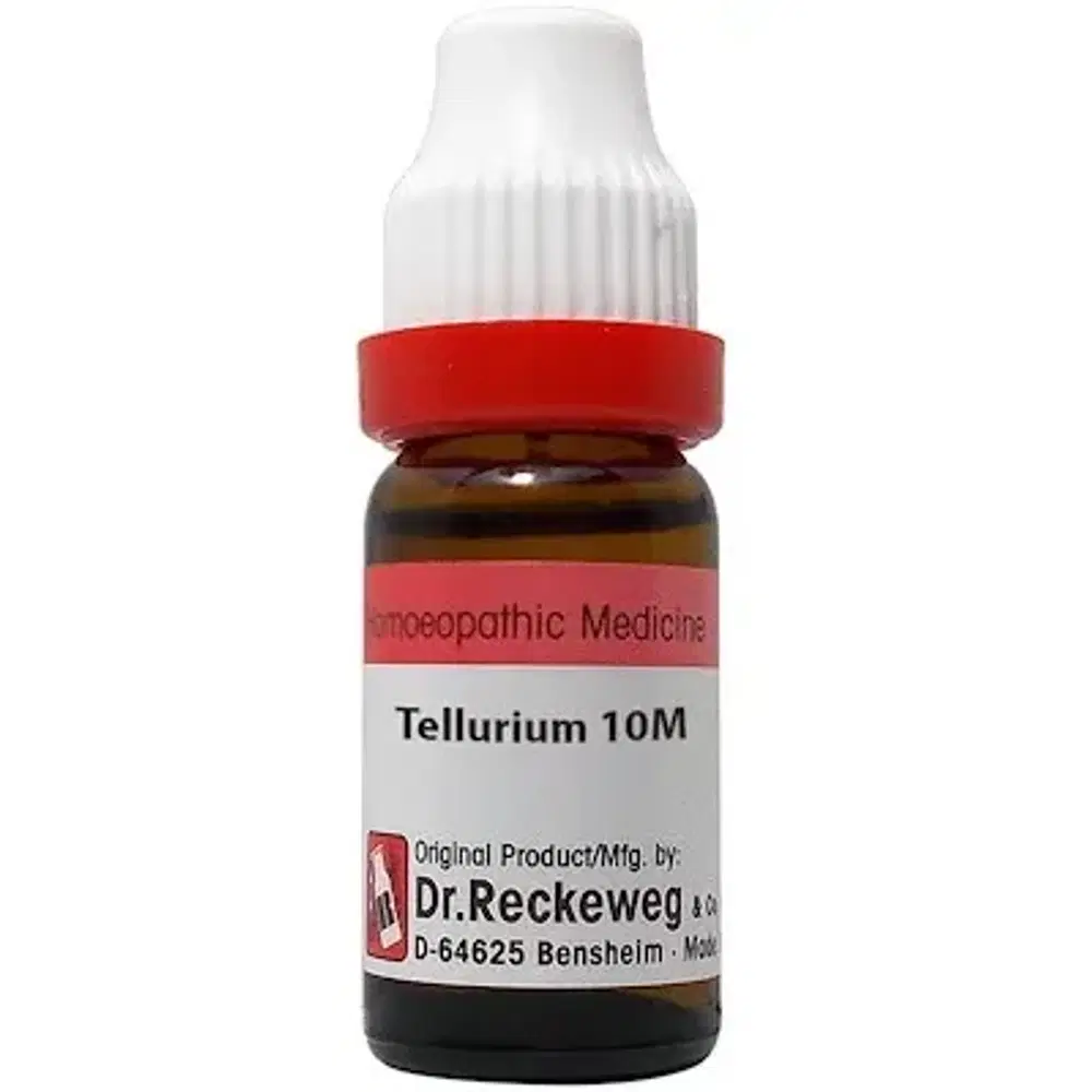 Dr. Reckeweg Tellurium Metallicum Dilution 10M CH bottle of 11 ml Dilution Dr. Reckeweg Tellurium Metallicum Dilution 10M CH bottle of 11 ml Dilution