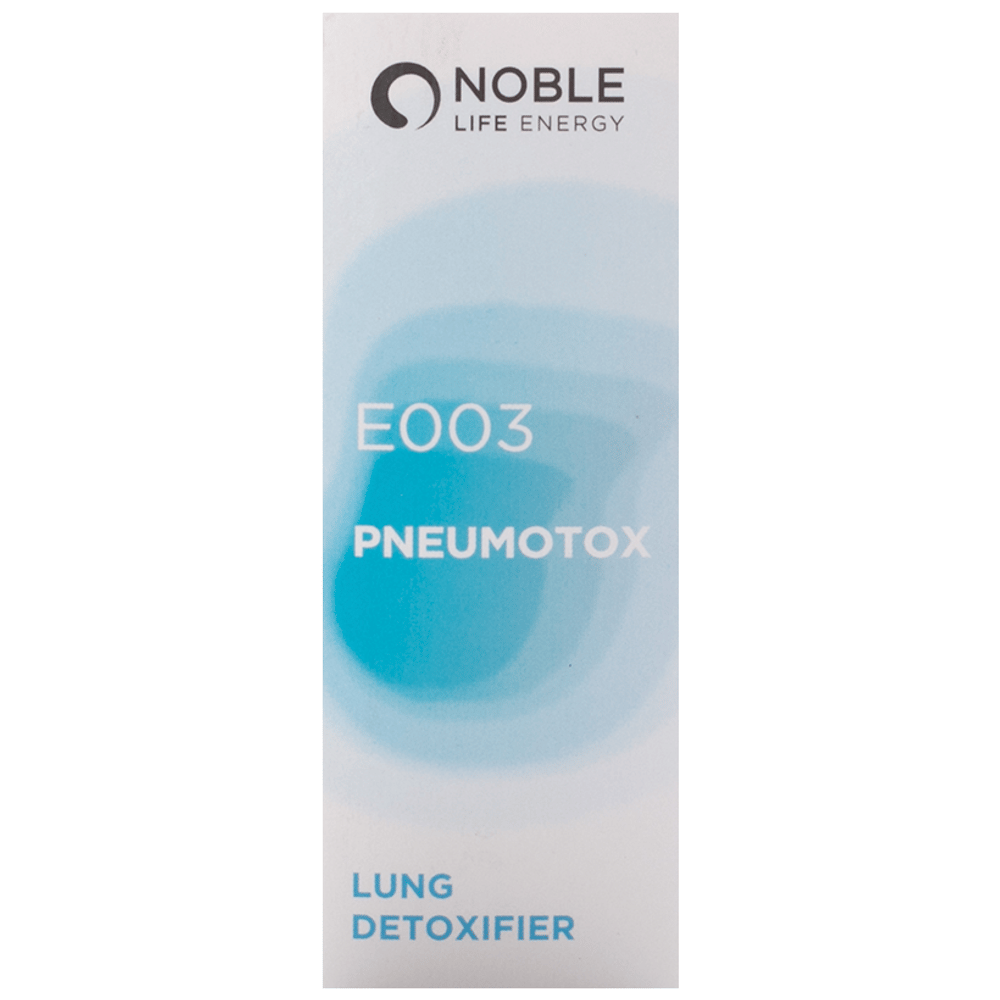 Noble Life Energy E003 Pneumotox Lung Detoxifier Drop bottle of 30 ml Drop