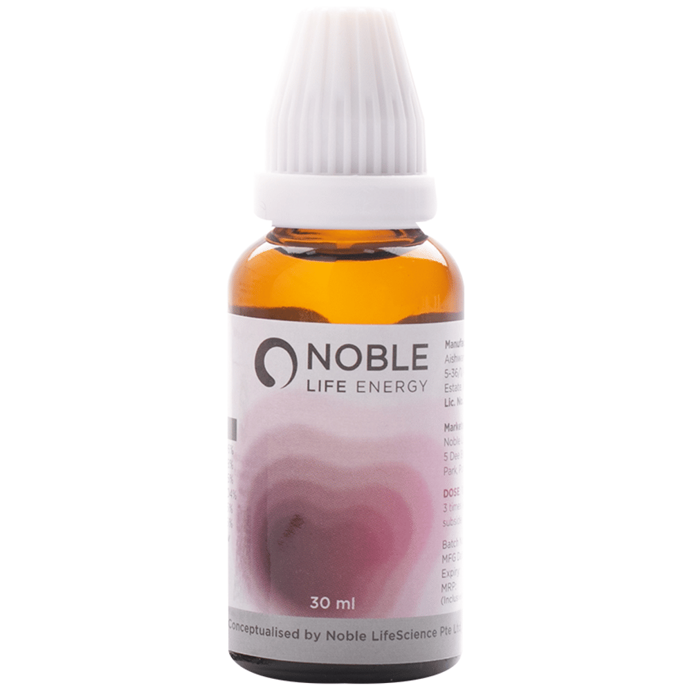 Noble Life Energy E38 V-Clean Vaginal Itching Drop bottle of 30 ml Drop