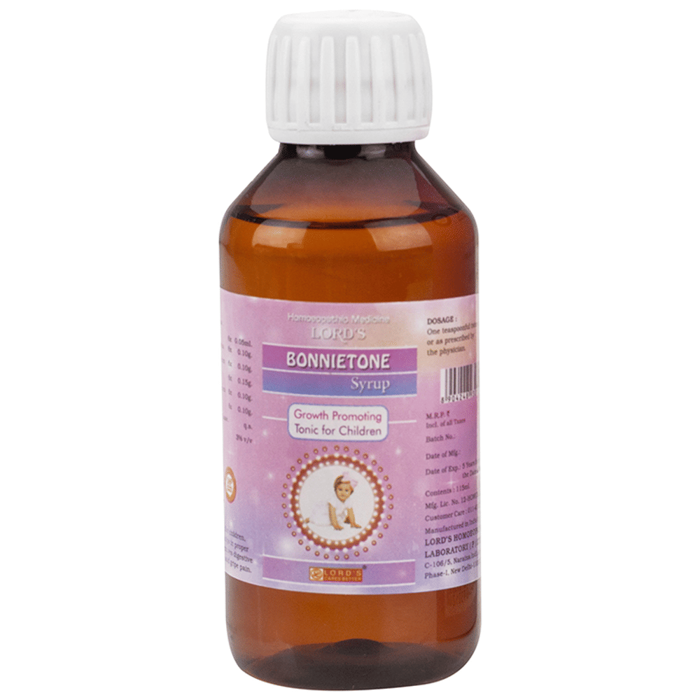 Lord's Bonnietone Syrup bottle of 115 ml Syrup