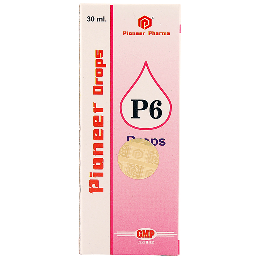 Pioneer Pharma P6 Cough Drop bottle of 30 ml Drop