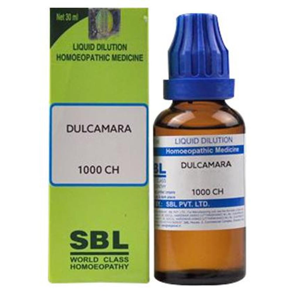 SBL Dulcamara Dilution 1000 CH bottle of 30 ml Dilution