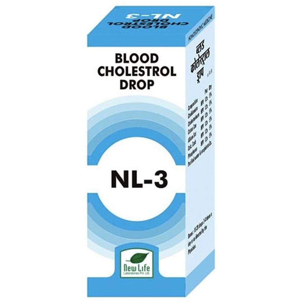 New Life NL-3 Blood Cholestrol Drop bottle of 30 ml Drop