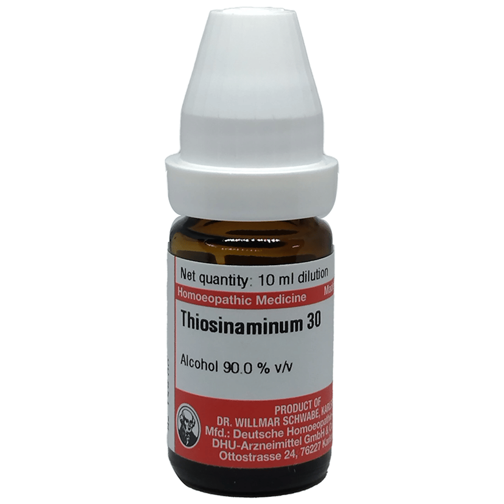 Dr Willmar Schwabe Germany Thiosinaminum Dilution 30 bottle of 10 ml Dilution