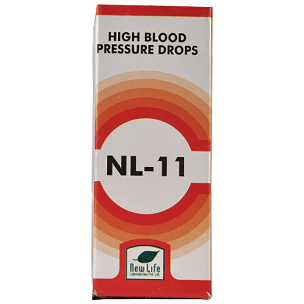 New Life NL 11 High Blood Pressure Drop bottle of 30 ml Drop