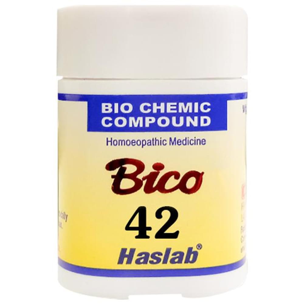 Haslab Bico 42 Biochemic Compound Tablet bottle of 20 gm Tablet Haslab Bico 42 Biochemic Compound Tablet bottle of 20 gm Tablet