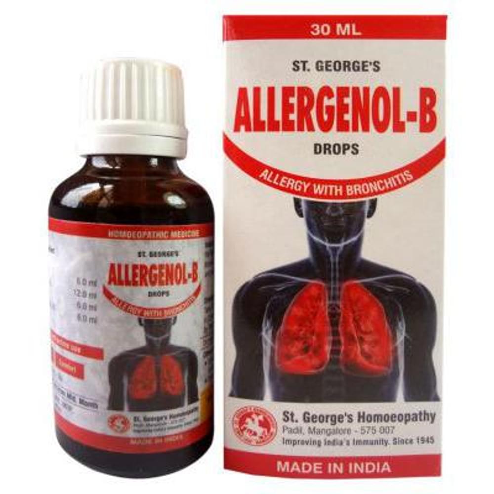 St. George‚Äôs Allergenol-B Drop bottle of 30 ml Drop
