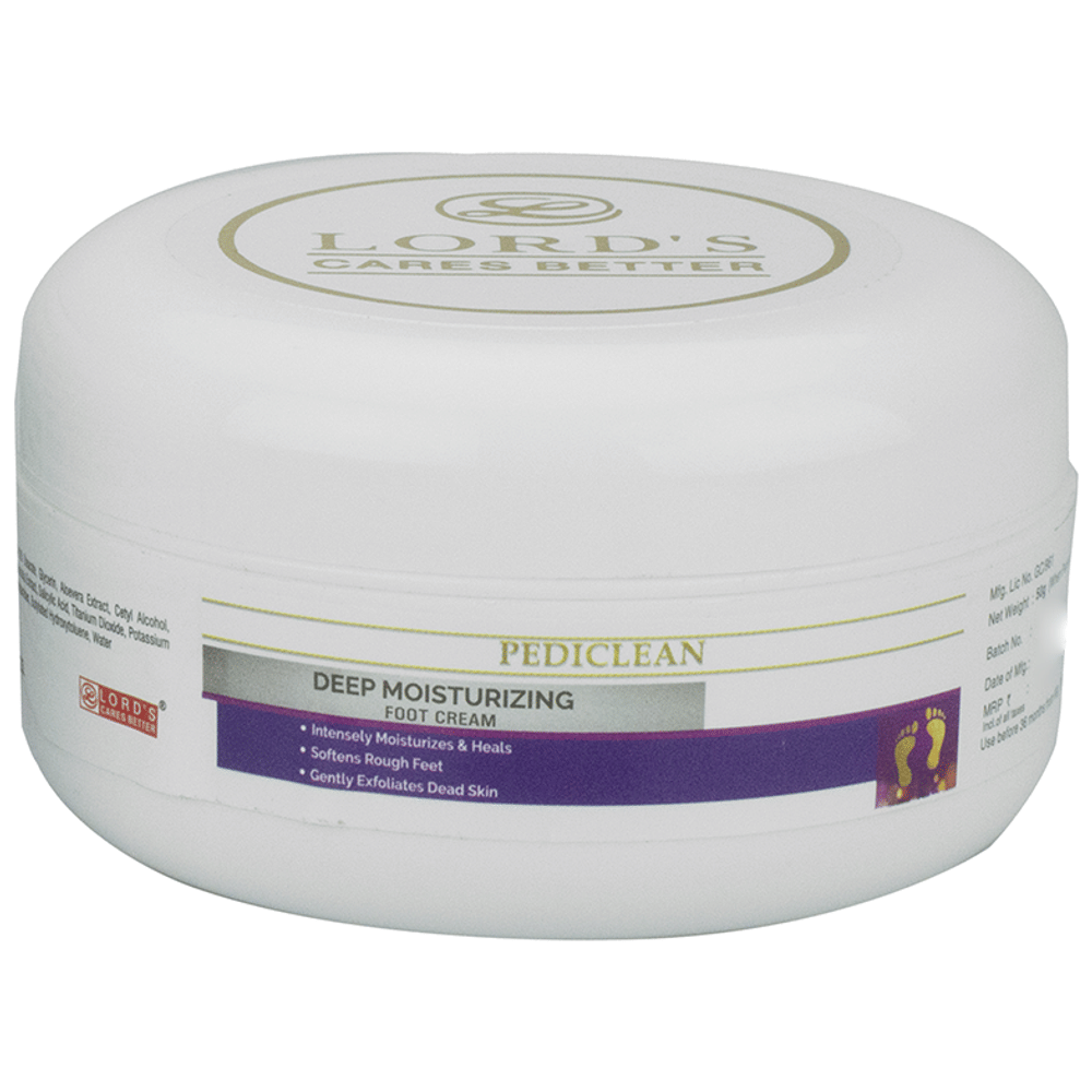 Lord's Pediclean Cream jar of 50 gm Cream