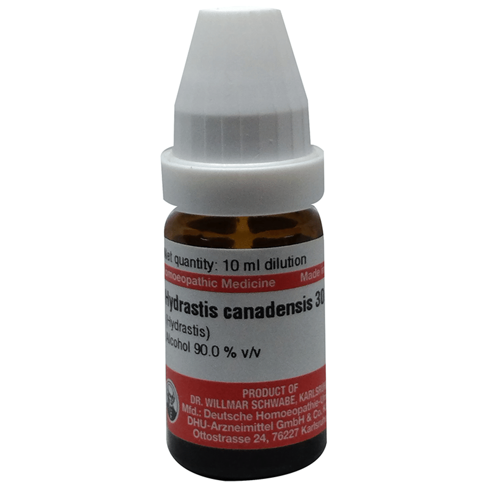 Dr Willmar Schwabe Germany Hydrastis Canadensis Dilution 30 bottle of 10 ml Dilution