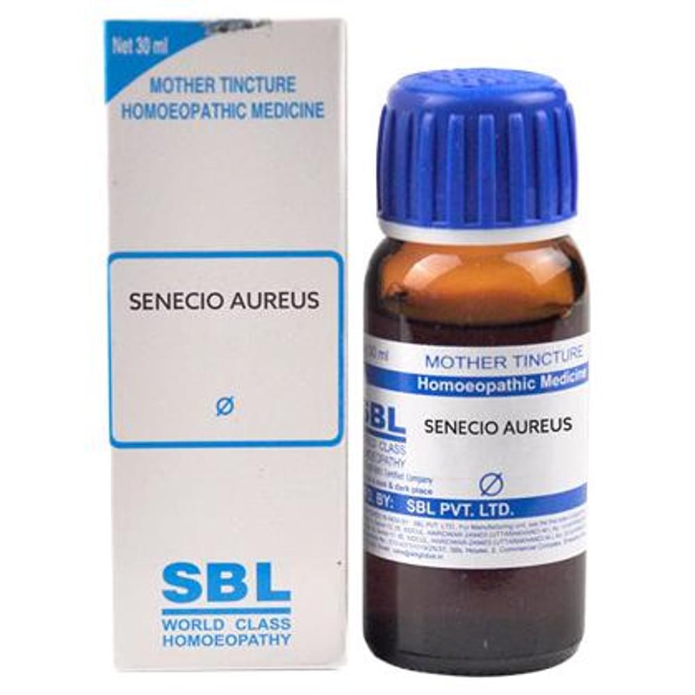 SBL Senecio Aureus Mother Tincture Q bottle of 30 ml Mother Tincture