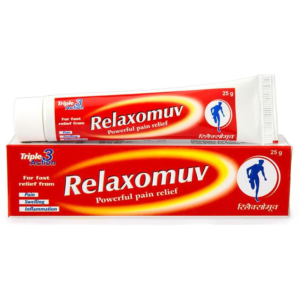Hapdco Relaxomuv Ointment tube of 25 gm Ointment