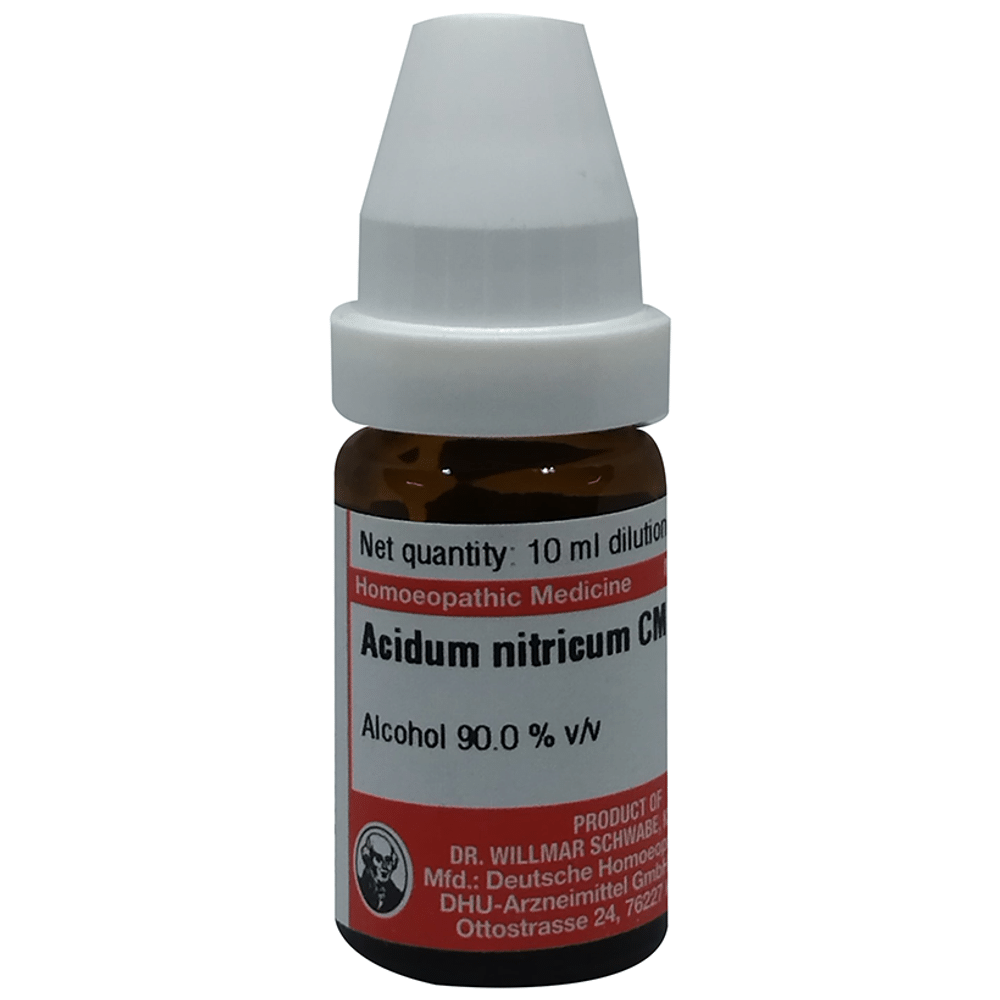 Dr Willmar Schwabe Germany Acidum Nitricum Dilution CM bottle of 10 ml Dilution